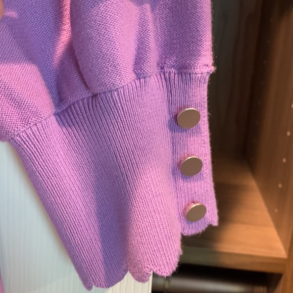 Lavender Sweater Dress from Talbots, Size 12 - Picture 2 of 6